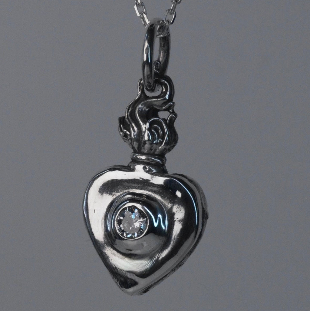 Diamond Fire heart