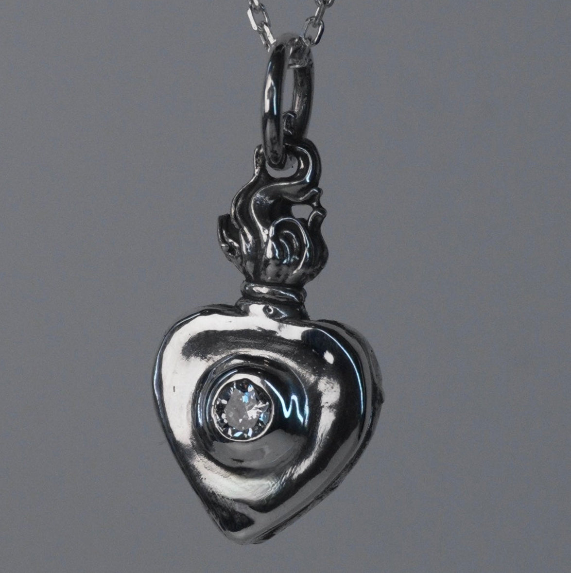 Diamond Fire heart